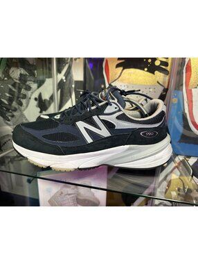 New Balance 990 Men's Athletic Shoes Navy/Silver SIZE:11